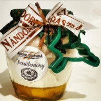 Karácsonyi sütemény csuporban kiszúróval (720 ml/ üveg)