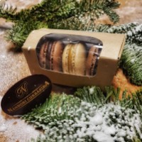 Macaron Karácsonyi szett - 4 darabos