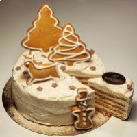 Mézeskalács torta